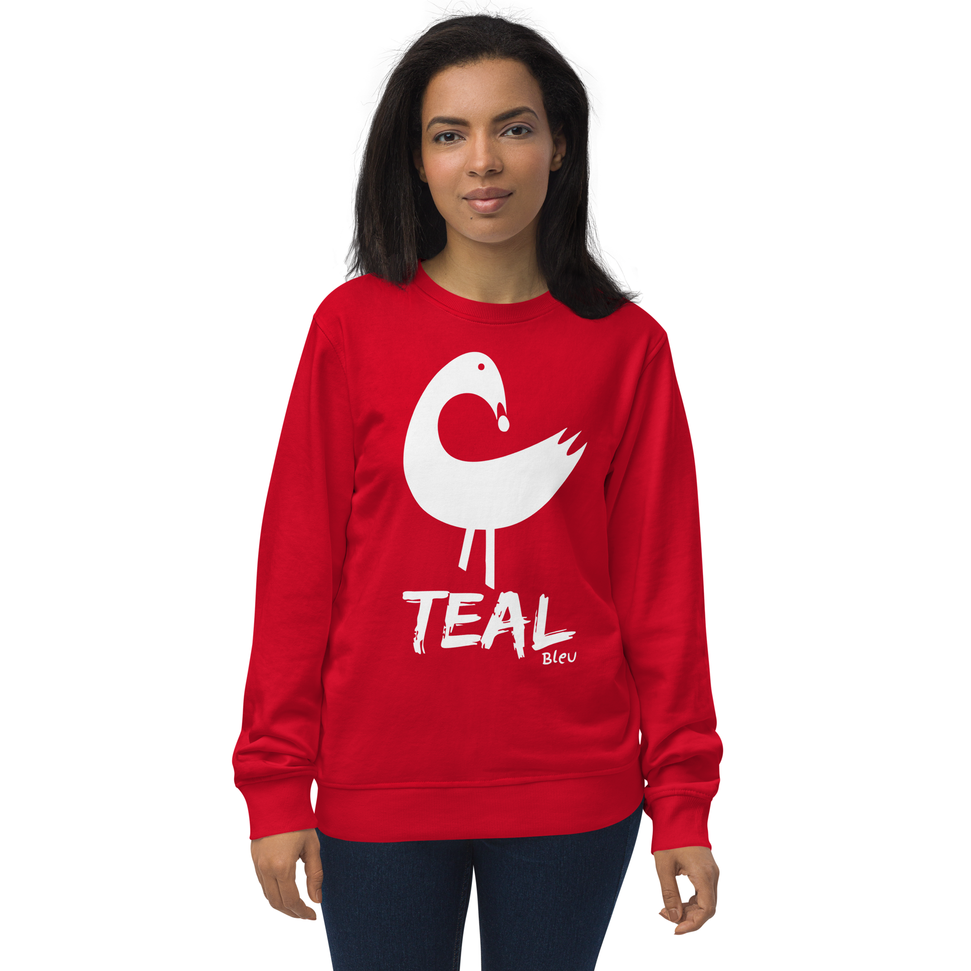 Teal Bleu Classic Sweatshirts