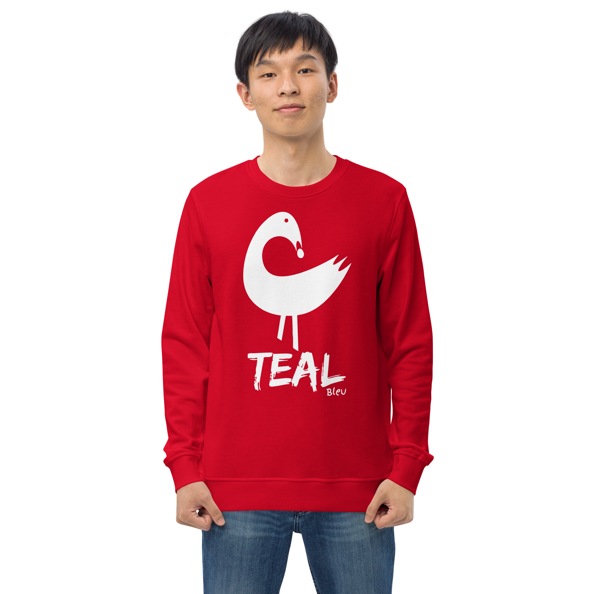 Teal Bleu Classic Sweatshirts